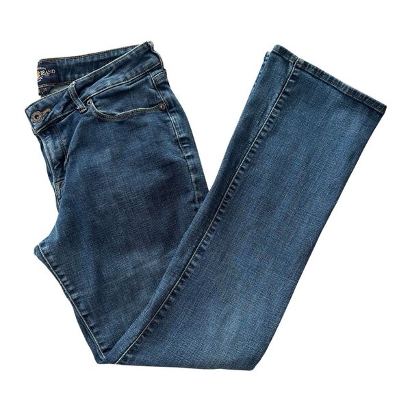 Lucky Brand Women’s Lolita Boot Jeans Size 10/30 Dark Wash Mid Rise Denim - Picture 1 of 6